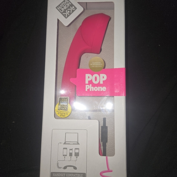 Retro Pink POP Phone Handset - Picture 7 of 7